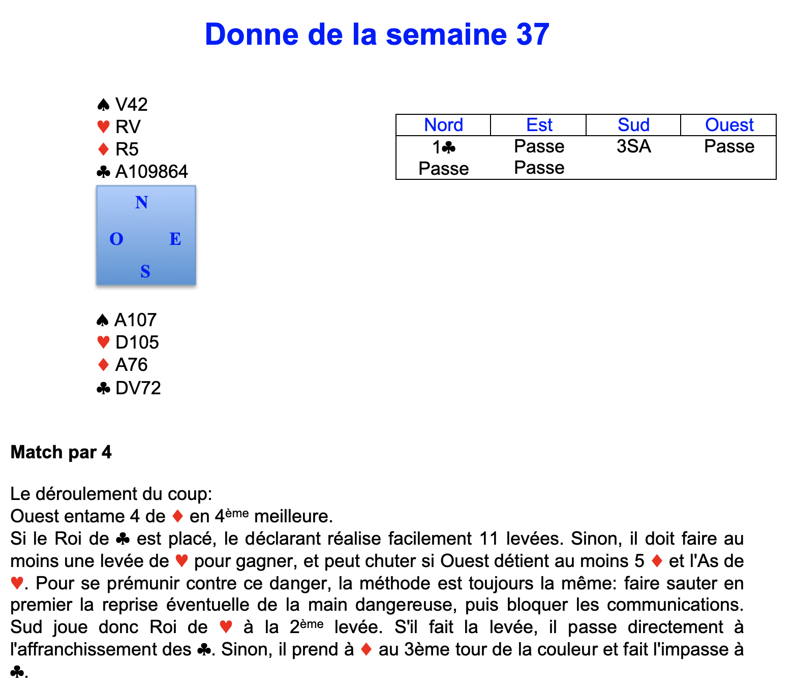 Donne de la semaine 37